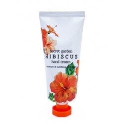 Крем для рук с экстрактом гибискуса JIGOTT SECRET GARDEN HIBISCUS HAND CREAM