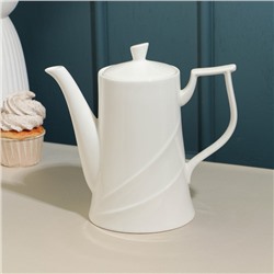 Заварочный чайник «Barista», 1050 мл, белый, фарфор