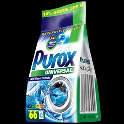 Purox Universal универсальный стиральный порошок 5,5 кг (пакет)