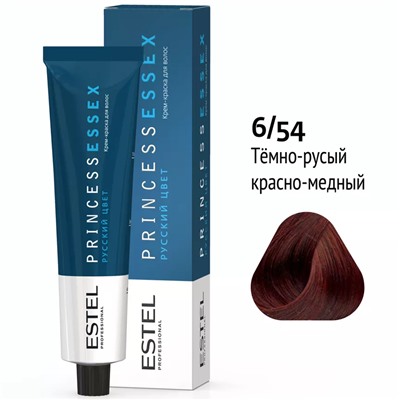 Крем-краска для волос 6/54 Princess ESSEX ESTEL 60 мл