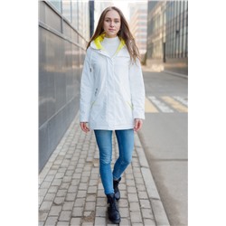Женская куртка 2026-J70 белая
