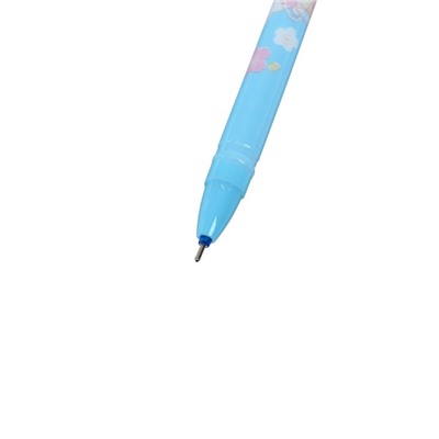 Ручка гелевая СТИРАЕМЫЕ ЧЕРНИЛА, стержень синий 0.35 мм, корпус с рисунком, МИКС