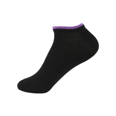 Носки короткие женские черные 10пар, 36-41 рр
