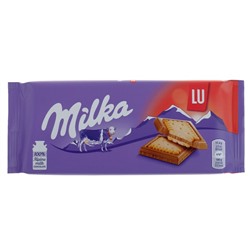 Шоколадная плитка Milka Lu, 87 г