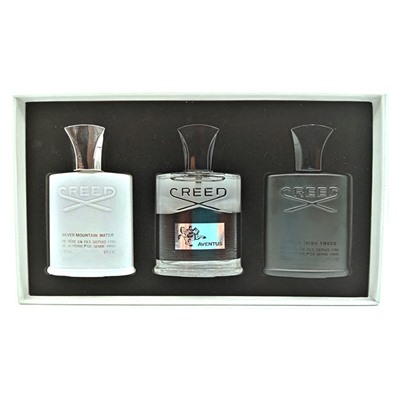 Подарочный набор Creed For Men 3x30 ml серебро