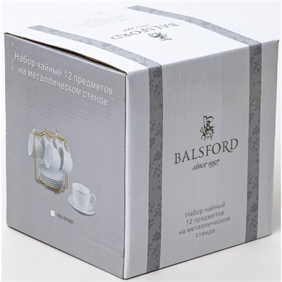 Чайный набор Balsford «Грация дария», 12 предметов, 220 мл