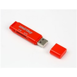 Картридер SBR-715-R MicroSD красный Smartbuy (1/1)