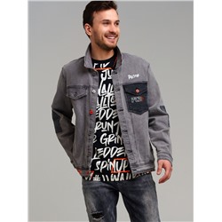 Куртка текстильная джинсовая для мужчин