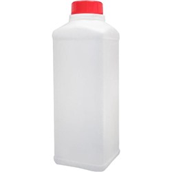 Бутыль пластиковая, прямоугольная, с крышкой, 1 л.