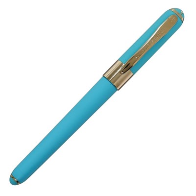 Ручка шариковая, 0.5 мм, Bruno Visconti MONACO, стержень синий, корпус небесно-голубой, в металлическом футляре