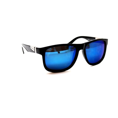 Распродажа солнцезащитные очки R 8215-1 черный глянец голубой