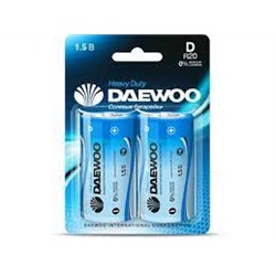 [23265] Элементы питания Daewoo R20 BL-2 (12/120)