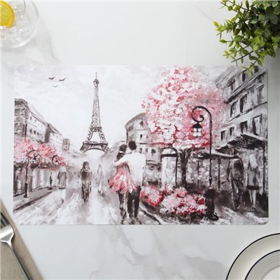 Салфетка сервировочная на стол «Париж», 26×41 см