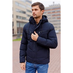 Мужская зимняя куртка 92204-2 темно-синяя