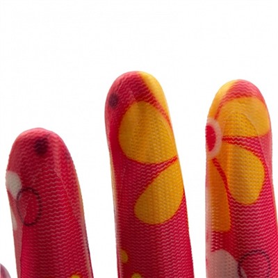 Перчатки из полиэстра, с нитриловым обливом, размер 8, Palisad