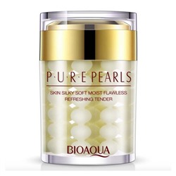 Крем для лица Bioaqua Pure Pearls увлажняющий с натуральной жемчужной пудрой 60 g