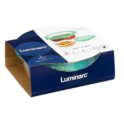 Набор контейнеров для хранения продуктов Luminarc Keep'n'box, 2 предмета
