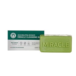 Очищающее мыло с кислотами SOME BY MI AHA·BHA·PHA 30 DAYS MIRACLE CLEANSING BAR