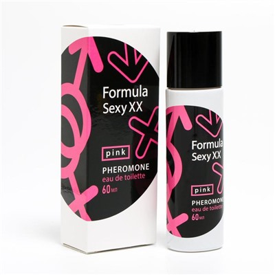 Туалетная вода женская Formula Sexy XX Pink с феромонами, 60 мл