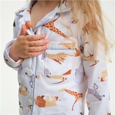 Пижама детская (рубашка и брюки) KAFTAN "Animal"