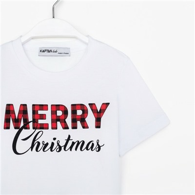 Футболка детская KAFTAN "Merry Christmas"