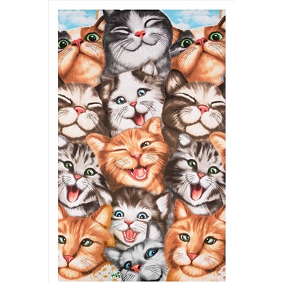 Полотенце пляжное вафельное 80x150 Happy Fox Home