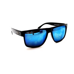 Распродажа солнцезащитные очки R 1428 черный глянец голубой