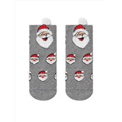 Носки детские Conte-Kids Новогодние носки &quot;Санта-Клаус&quot; с пушистой нитью и пикотом