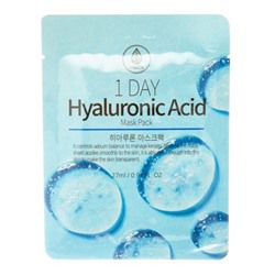 Тканевая маска для лица с гиалуроновой кислотой MEDB 1 Day Hyaluronic Acid Mask Pack