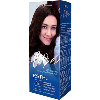 Estel LOVE Крем-краска для волос тон 5/7 шоколад