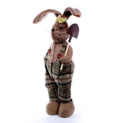 Мягкая игрушка «Кролик с лопаткой», 40 см