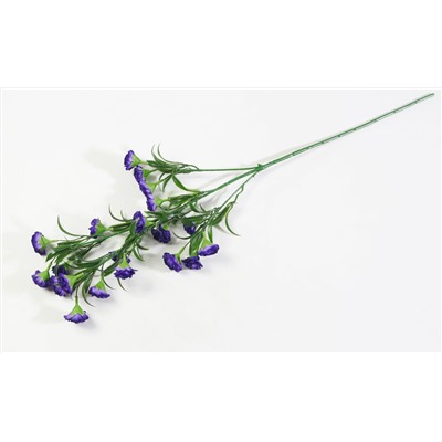 Ветка гвоздики 20 цветков фиолетовая