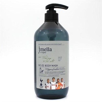 JMELLA IN ENGLAND WOODSAGE&SEASALT BODY WASH Гель для душа "Амбра, морская соль, шалфей"