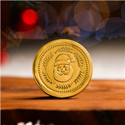 Монета шоколадная "Дедушка мороз", 6г