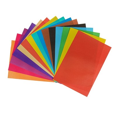 Набор для детского творчества А4, 10 листов картон цветной мелованный, 240 г/м² + 16 листов бумага цветная двухсторонняя, "Лиса"
