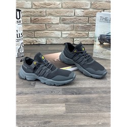 Мужские кроссовки А035-4 темно-серые