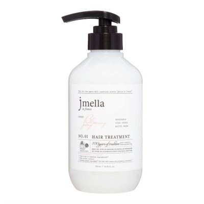 JMELLA IN FRANCE BLOOMING PEONY HAIR TREATMENT Маска для волос "Мандарин, розовый пион, белый мускус"