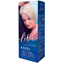 Estel LOVE Крем-краска для волос тон 10/1 блондин серебристый