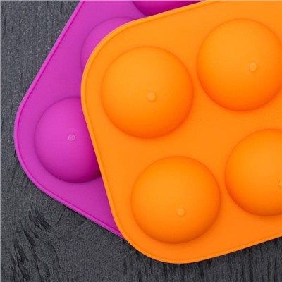 Форма для леденцов «Чупик», 19,5×11,7×3,5 см, 8 ячеек, 2 части, с палочками, цвет МИКС