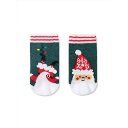 Носки детские CONTE-KIDS Новогодние носки для самых маленьких «Enjoy Xmas»