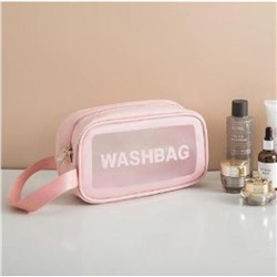 Косметичка 30*10*21 см искусственная кожа с петелькой микс Washbag Baizheng (1/100)