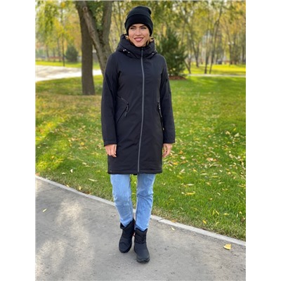 Женская куртка 21-95(1#) черная