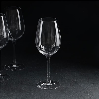 Набор бокалов для вина «Виола», 6шт, 350 мл, хрустальное стекло