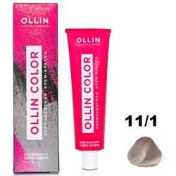 Перманентная крем-краска для волос  COLOR 11/1 Ollin 100 мл