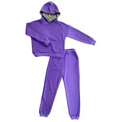 Спортивный костюм 2602/5 фиолетовый, без начеса