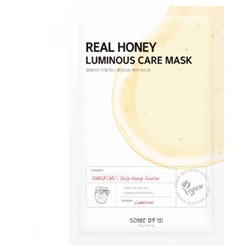 Тканевая маска для лица с мёдом SOME BY MI REAL HONEY LUMINOUS CARE MASK