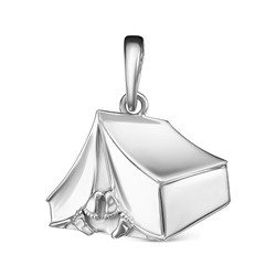 Серебряная подвеска "Палатка" - 1149