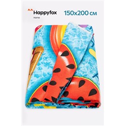 Простыня вафельная 150x200 Happy Fox Home