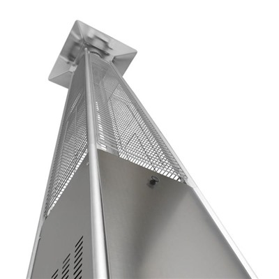Обогреватель газовый, уличный, 81 × 45 × 219 см, тёмно-серый, Aesto A-06