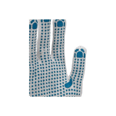 Перчатки, х/б, с ПВХ точками, для ремонтных и строительных работ, набор (6 шт.)